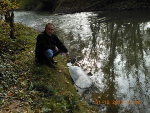 An das die Gewässertemperatur anpassen